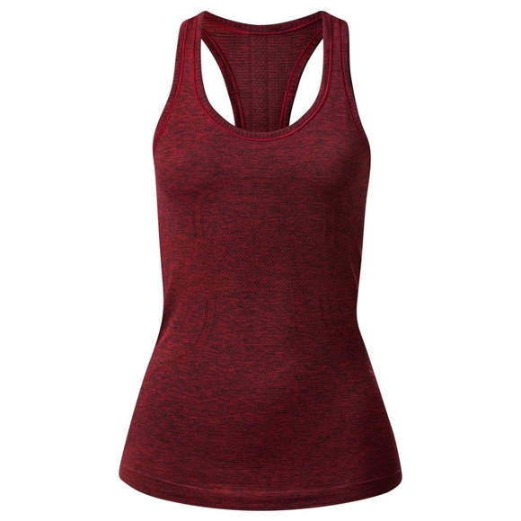 EUC Lululemon Swiftly Tech Tank, size 12, heathered red with black - Picture 6 of 14